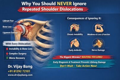 recurrent shoulder dislocation treatment dr Vijay Bang ahmedabad shoulder surgeon gold medalist shoulder arthroscopy