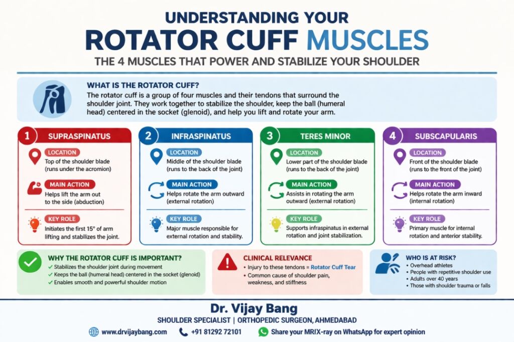 rotator cuff muscle treatment in ahmedabad dr vijay bang expert
