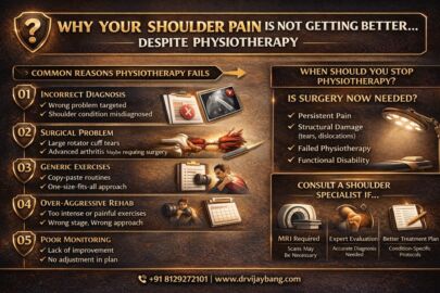 shoulder specialist surgeon in ahmedabad dr vijay bang, gold medalist, Switzerland trained.